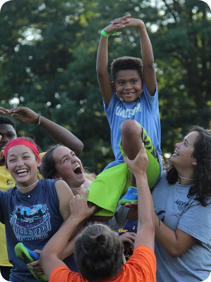 Campers and counselors