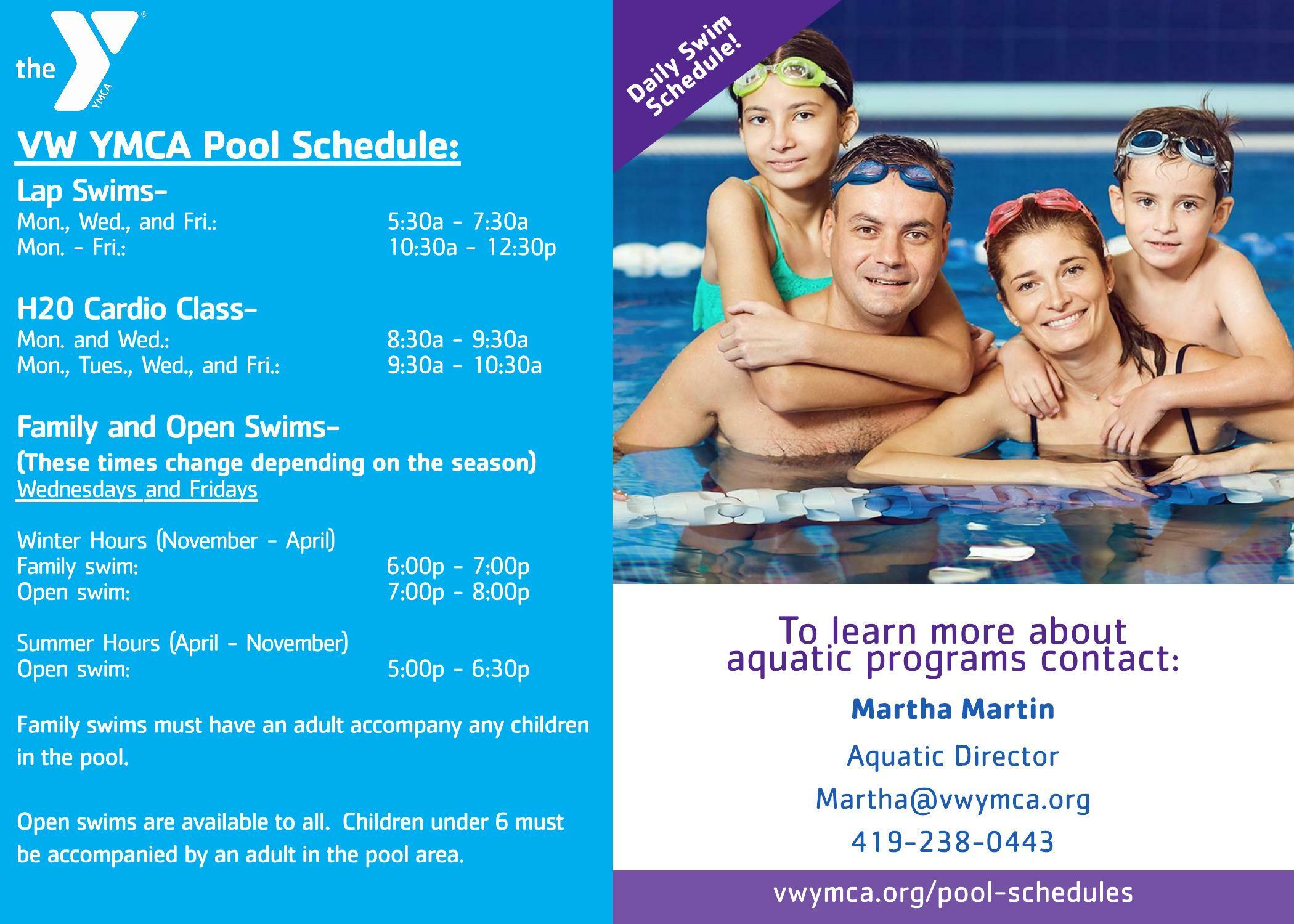 Pool Schedule